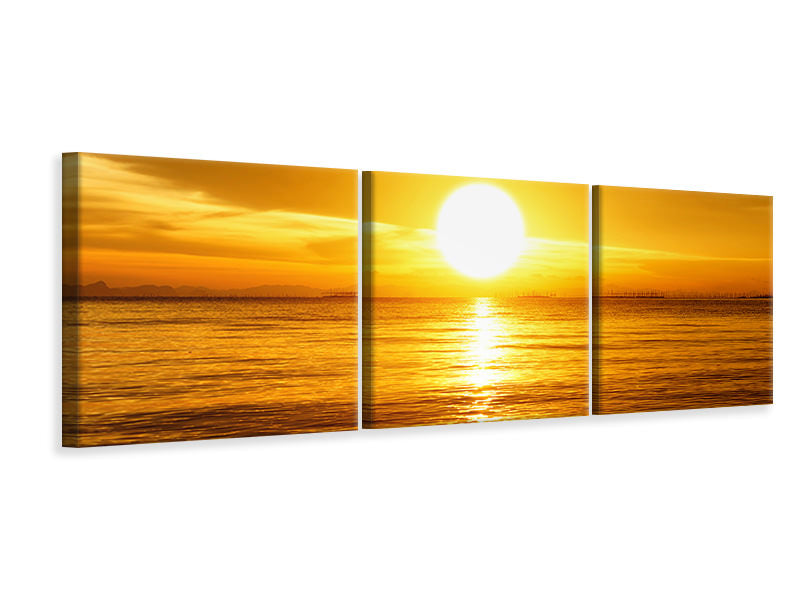 panoramic-3-piece-canvas-print-fantastic-sunset