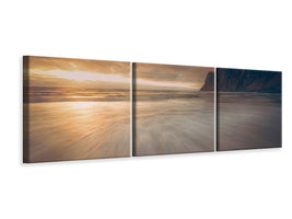 panoramic-3-piece-canvas-print-kvalvika-ii