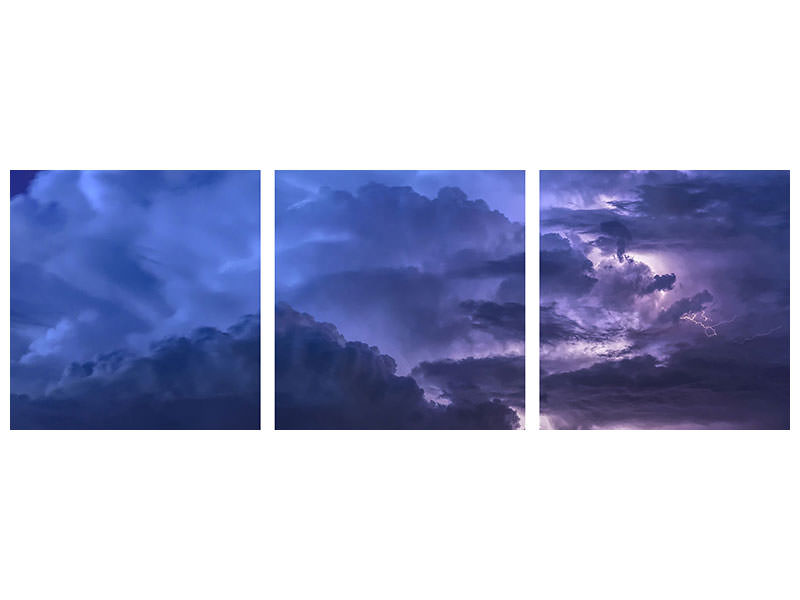 panoramic-3-piece-canvas-print-lightning-in-the-sky