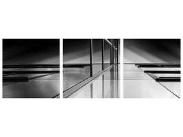 panoramic-3-piece-canvas-print-lines-and-reflections