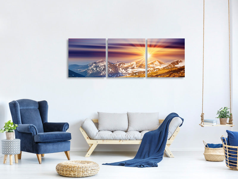 panoramic-3-piece-canvas-print-majestic-sunset-at-the-mountain