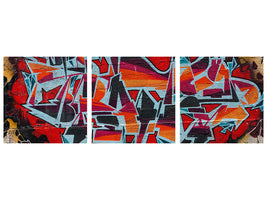 panoramic-3-piece-canvas-print-new-york-graffiti
