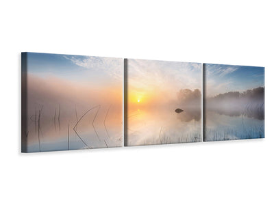 panoramic-3-piece-canvas-print-reflection