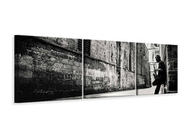 panoramic-3-piece-canvas-print-silent-street