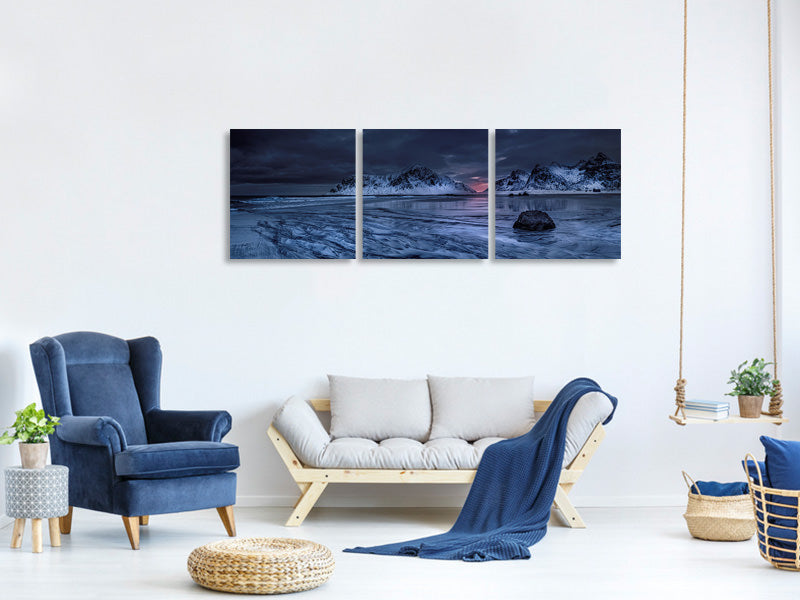 panoramic-3-piece-canvas-print-skagsanden-beach-lofoten
