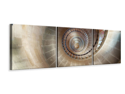 panoramic-3-piece-canvas-print-spiral-staircase
