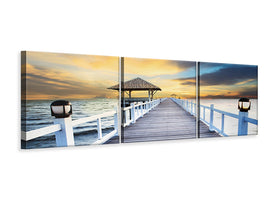 panoramic-3-piece-canvas-print-the-bridge-into-the-sea