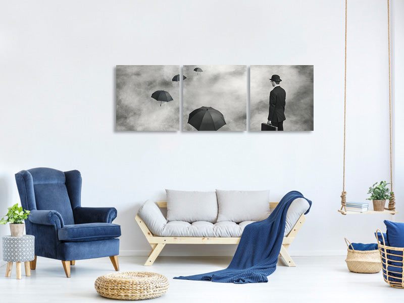 panoramic-3-piece-canvas-print-the-road-less-traveled