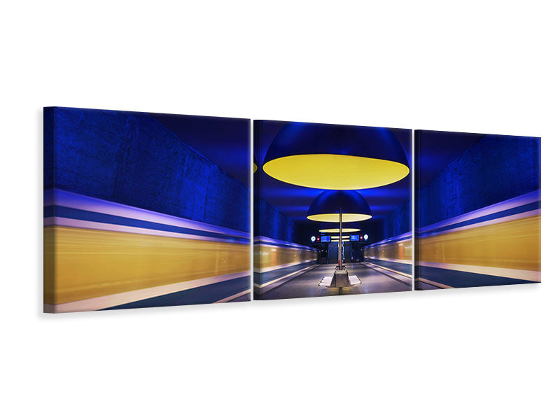 panoramic-3-piece-canvas-print-underground-lights