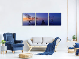 panoramic-3-piece-canvas-print-waiting-ii