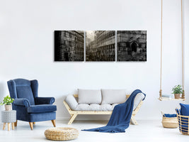 panoramic-3-piece-canvas-print-walking-in-the-square