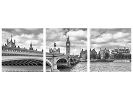panoramic-3-piece-canvas-print-westminster-bridge