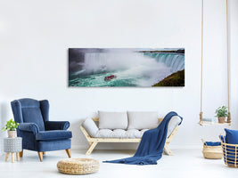 panoramic-canvas-print-action-at-the-waterfall
