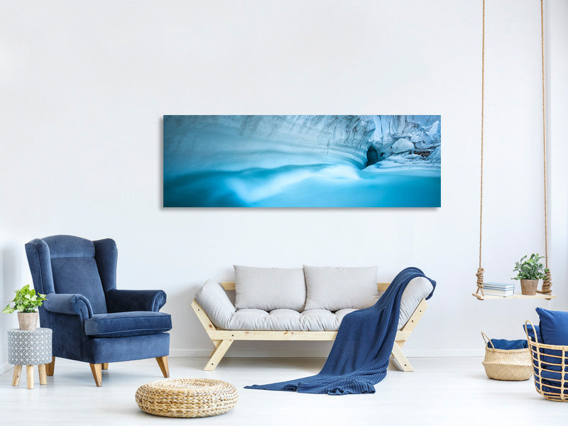 panoramic-canvas-print-glacier-river-cave