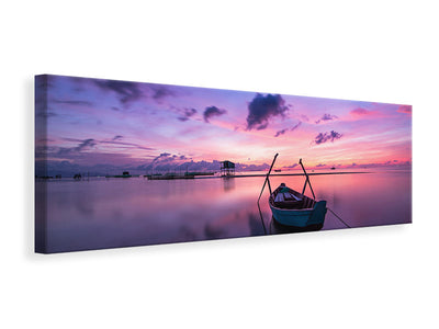 panoramic-canvas-print-impressive-sunset-at-the-sea