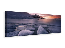 panoramic-canvas-print-last-lights-on-fjallsarlon