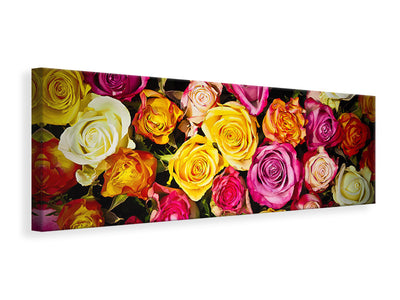panoramic-canvas-print-many-colorful-rose-petals