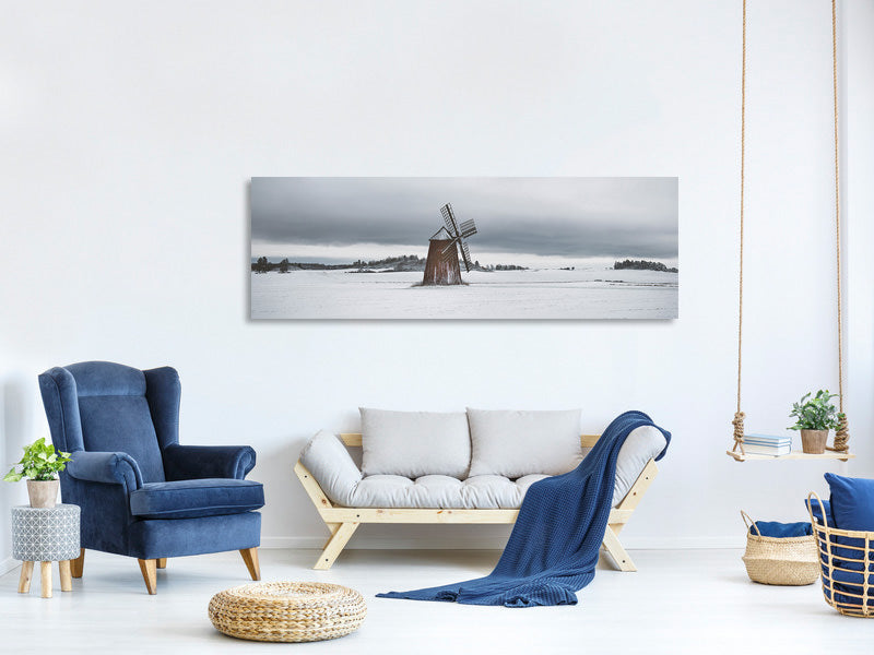 panoramic-canvas-print-moody-windmill