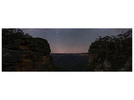 panoramic-canvas-print-night-sky-over-blue-mountains