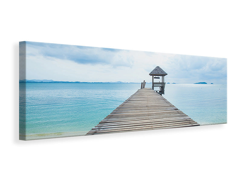 panoramic-canvas-print-ocean-footbridge