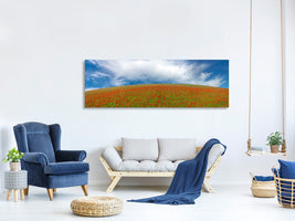 panoramic-canvas-print-red-poppies