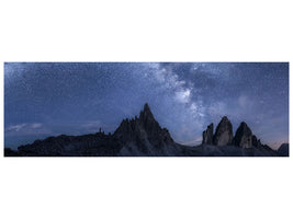 panoramic-canvas-print-stars-in-the-dolomites