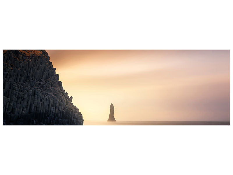 panoramic-canvas-print-sunrise-in-reynisfjara