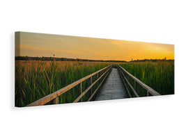 panoramic-canvas-print-sunset-in-the-fields