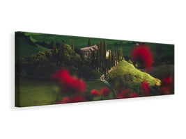 panoramic-canvas-print-tuscany-spring-blossoms