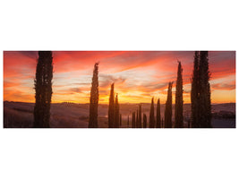 panoramic-canvas-print-tuscany-sunset